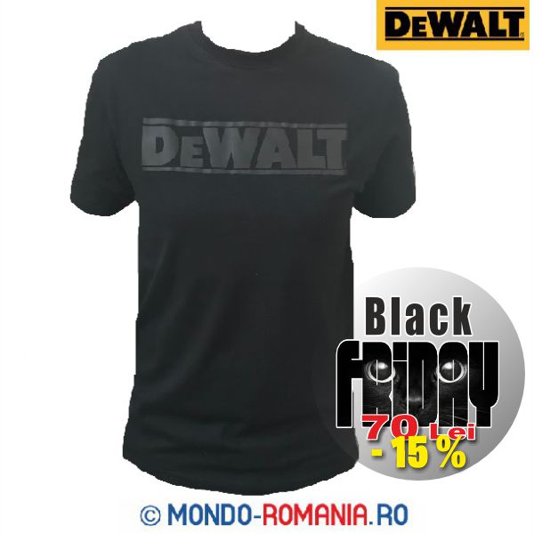 Tricou DeWALT bumbac poliester - tricouri DeWALT Oxide